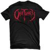 ОБИТУАРИЙ Причина Смерти Логотип Футболка НОВАЯ! Relapse Records TS4720