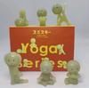 Smiski Yoga Series Blind Box – Luminous Green Figurine, Kawaii Night Light, Cute Collectible Toy, Christmas Gift