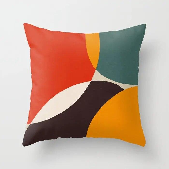 Спальня Гостиная Декор абстрактный узор диван подушки наволочки дома