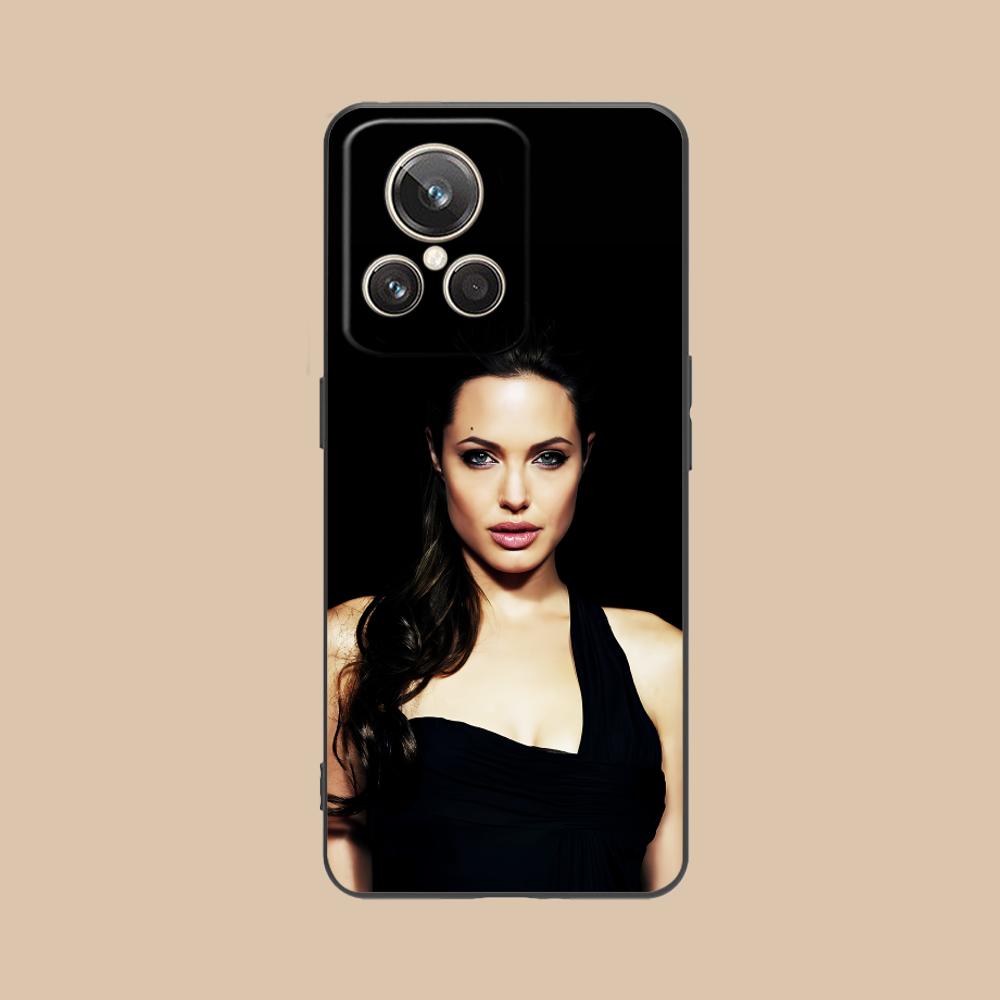 Angel Jolie Mobile Cell Phone Case for Realme 15 14 13 12 11 10 9 Pro Plus T i Lite 5G Colorful Printing Cover Smartphone Luxury