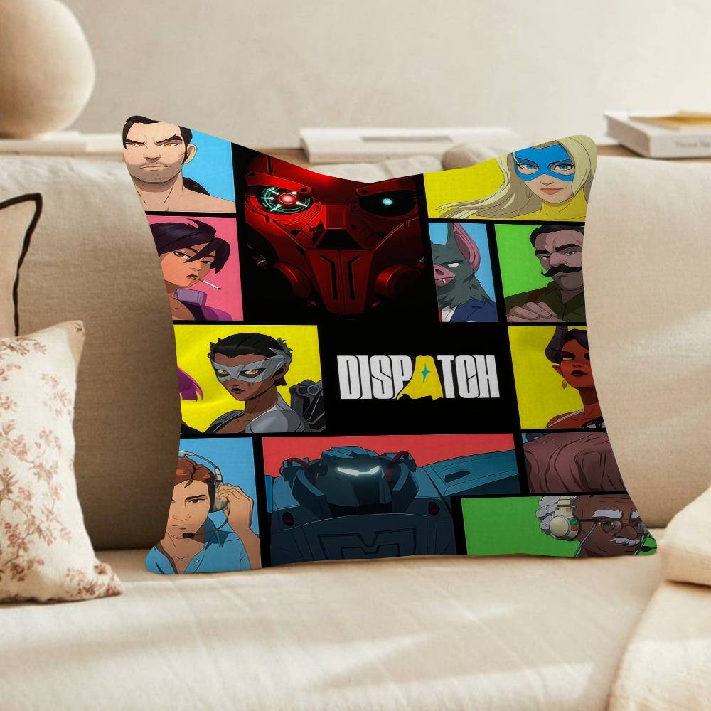 Cool Hot Visual Novel Game DDispatchES pillow cover sofa cushion cover home room decoration children gift