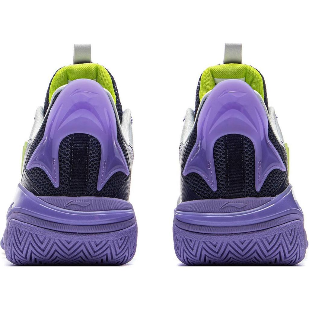 Li Ning Детские Wind Shadow 2.0 V2 Удобные Легкие Прочные Дышащие Низкие Баскетбольные Кроссовки Мужские кроссовки Белый Синий YKBV032-9