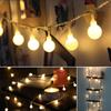 Globe Balls Fairy Lights For Balcony Multi Festoon Lights Outdoor Waterproof 10m Usb 5V Hoilday Lighting Christmas Decoration