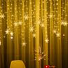 Snowflake String Garland Fairy Lights USB/Battery Powered Christmas Tree Holiday New Year Bedroom Decoration Lamps