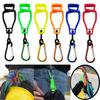 Glove Clips For Work Glove Holders Glove Belt Clip With Metal Hook Portable Work Gloves Grabber Holder Clip With Plastic Hook