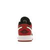 Детские кроссовки Air Jordan 1 Low GS Alternate Bred Toe Black White Gym-Red 553560-066