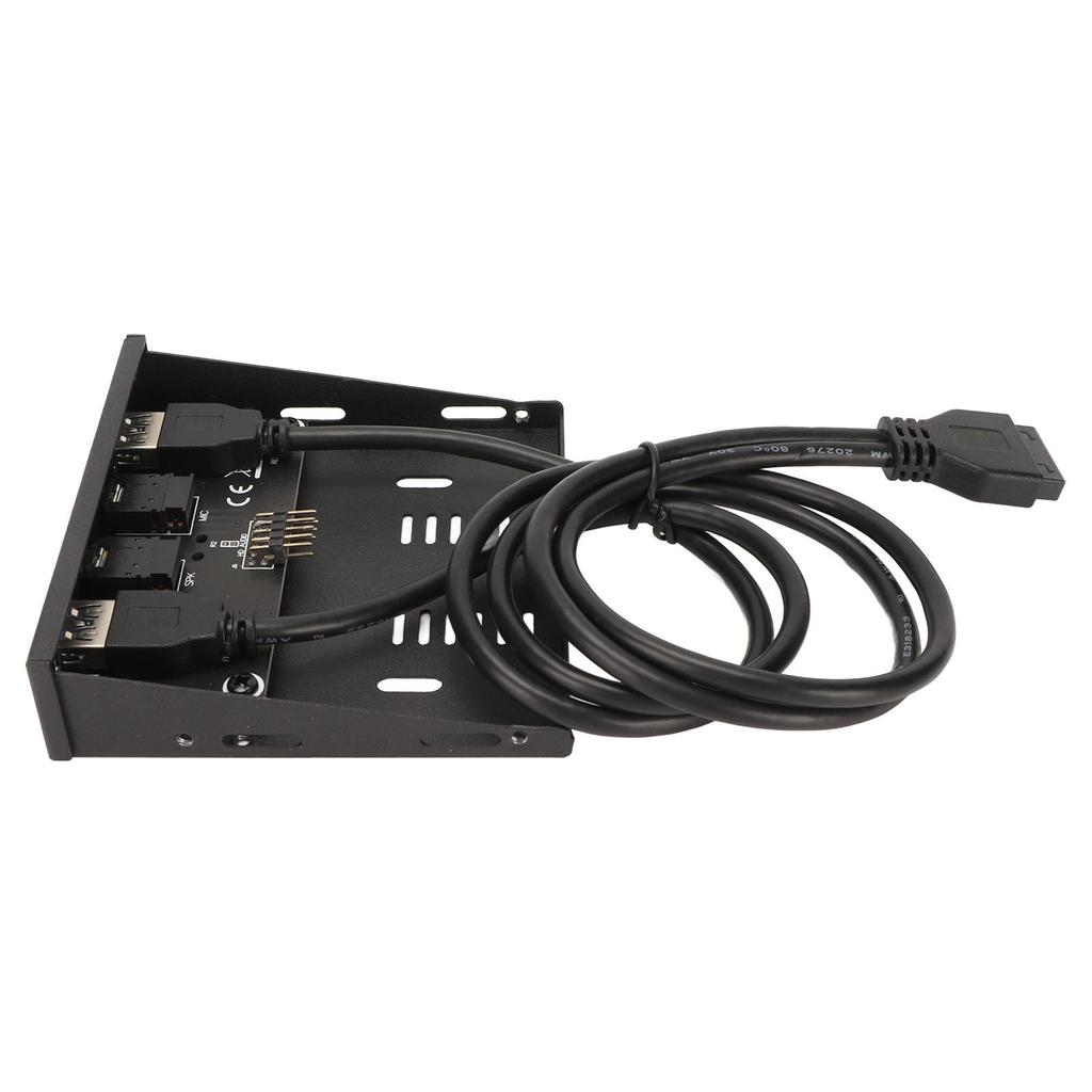 USB Front Panel USB 3.0 4 Ports Stable Transmission Jamproof Support Hot Plugging 3.5 Inch Front