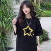 American large version short-sleeved t-shirt women's summer new middle school and high school students loose casual cotton half-sleeved top tide