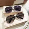 Brown Sunglasses for Men High-end Polarized Sunglasses for Driving Large Frame Eyewear