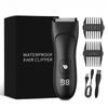 Electric Body Hair Trimmer for Groin, Armpit, and Pubic Hair