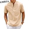 Men's Fashion Casual Solid Color Print Tops & T-shirts Shirt
