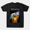 Мужская черная футболка с принтом TMNT Adventure, печать на трансферной бумаге без вырезания, хлопковая футболка