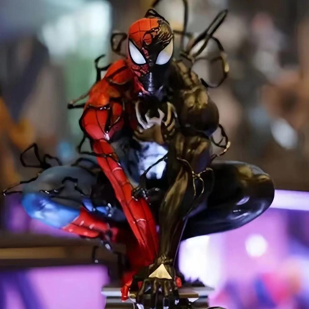 Venom Symbiote Marvel GK Statue Figure Spider-Man Collectible Model Desk Decor Gift Anime Style