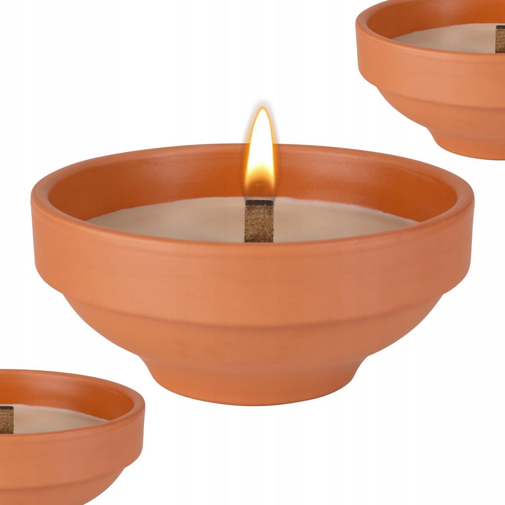 Bispol - Znicz Ceramiczny Otwarty C003 - 1 Szt.