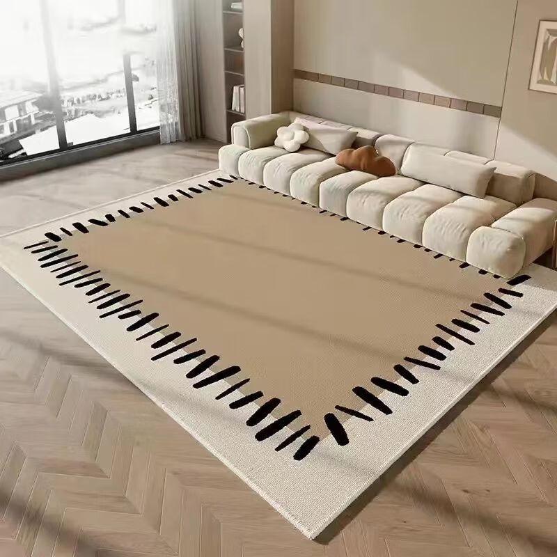 Ковер для гостиной в стиле легкой роскоши, устойчивый к загрязнениям