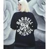 Barbell Brigade Мужские футболки со змеей Спортивная повседневная хлопковая футболка оверсайз Модная мужская одежда для зала для бега и тренировок Топы
