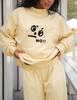 Trendy Women's Mid-High Collar Printed Sweatshirt - Casual, Fashionable, Versatile Long-Sleeve