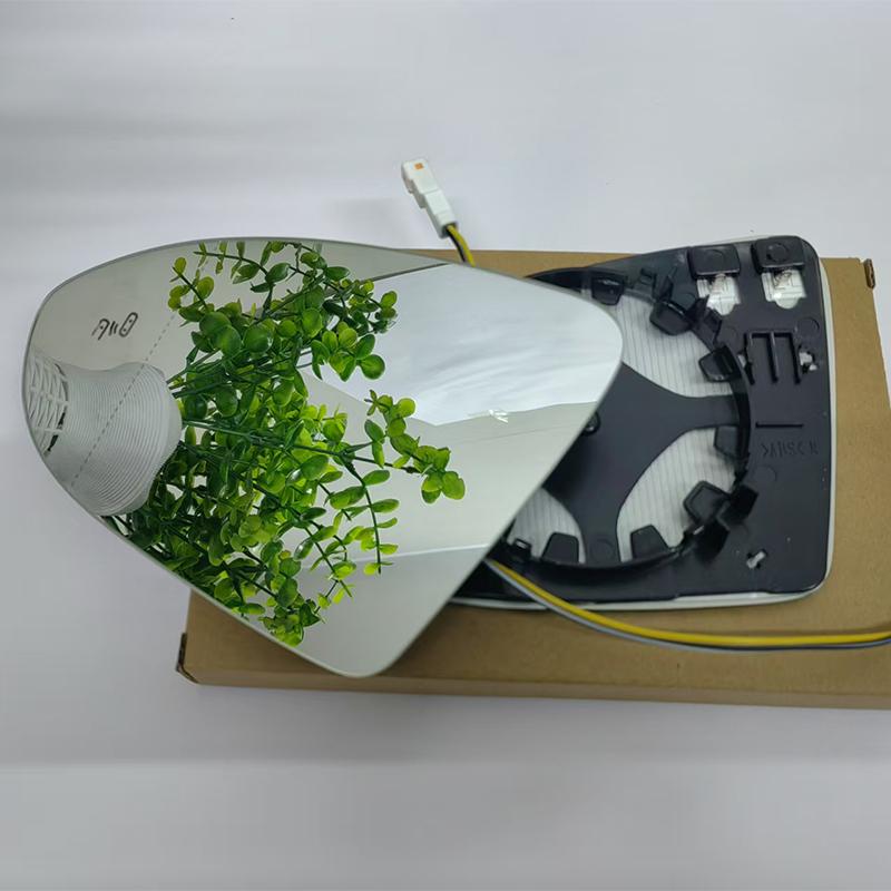 Version For VW Jetta MK7 Auto Heated Blind Spot Warning Wing Rear Mirror Glass