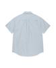 WACKY WILLY Chambray Short Sleeve Shirt Sky Blue
