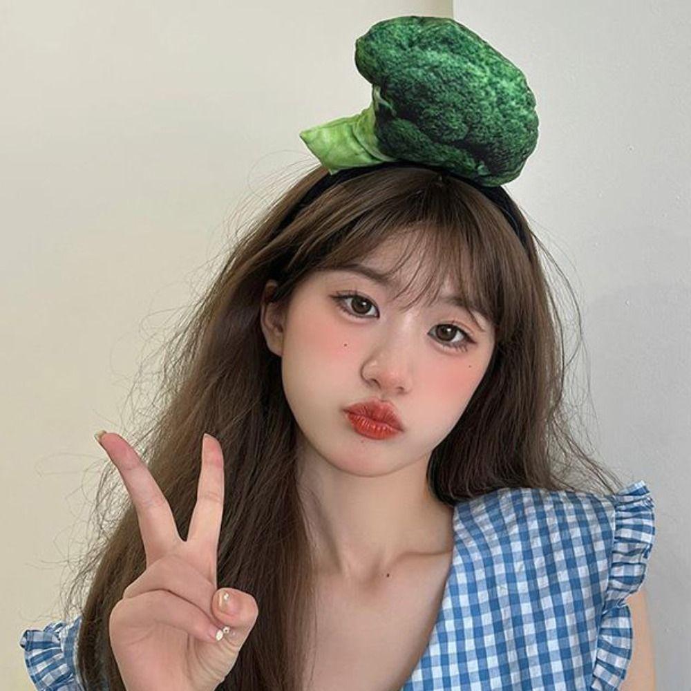 Headwear Simulated Food Hair Hoop Kawaii Vegetable Hair Bands Fashion Fruits Headband Female/Girls
