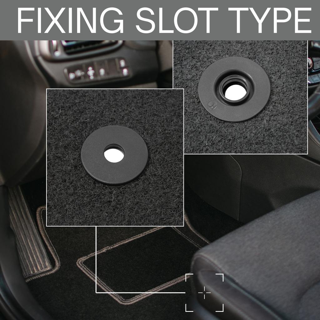 Car Floor Mats Front For Ford S-Max Mk2 Minivan (2015-)