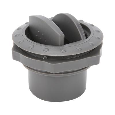 Накладка на дефлектор воздуховода автомобильного кондиционера, круглая, в стиле ручки, для обслуживания автодомов, автобусов, лодок, серая