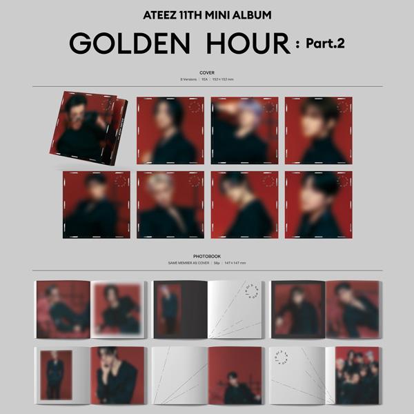 ATEEZ 11th EP [GOLDEN HOUR : Part.2] (DIGIPACK) [Random Version]