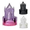 Миниатюрная фигурка трона 3D-печатный стул в готическом стиле Декорация Мини-ландшафтные украшения для кукольного домика