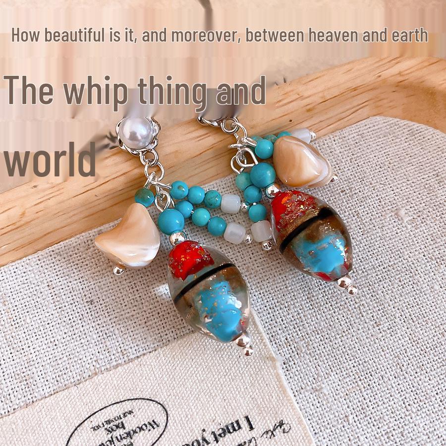 Exotic Goddess Long Tassel Bohemian Earrings – Retro Ethnic Style Dangle Women's Accessories