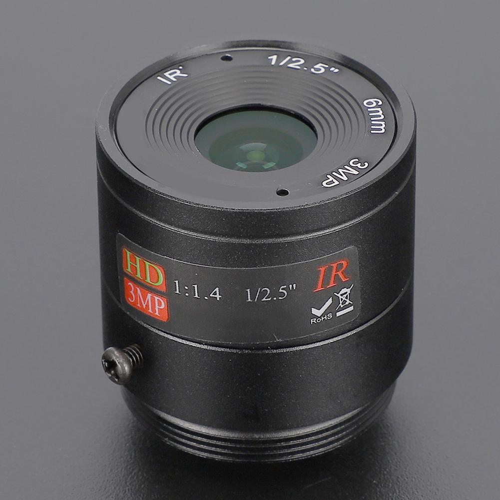 6 мм 3MP HD F1.4 1/2.5 CS крепление CCTV объектив для камеры