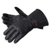 DEGNER Leather Size Gloves, Winter, Black, M, WG-42
