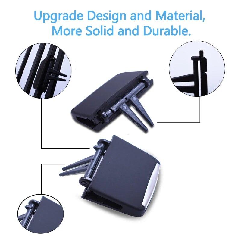 Модернизированный передний и задний кондиционер, вентиляционная решетка переменного тока, слайдер, зажимы, ремонтный комплект для BMW X5 X6 E70 E71