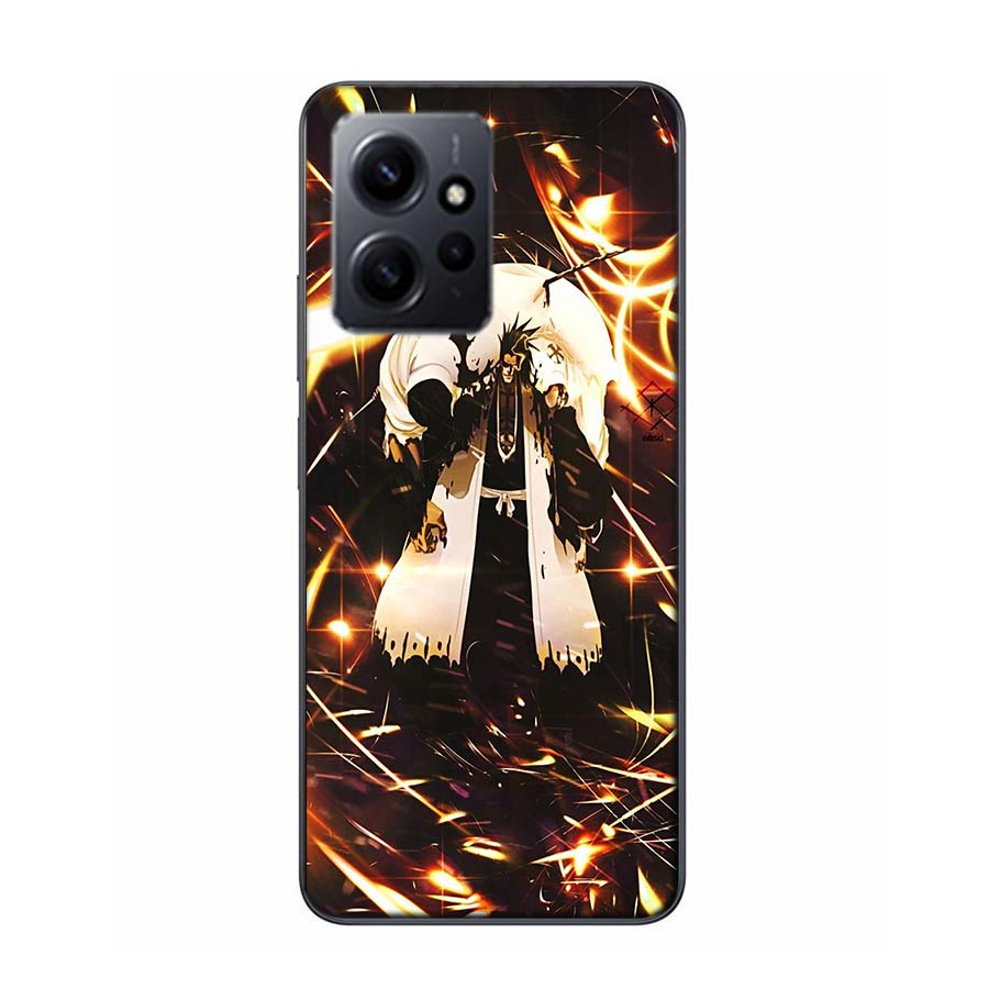 BLEACH Zaraki Kenpachi Phone Case For Redmi Note 14 15 Pro 5G 13 12 Pro Plus 11 11T 11E 11S 10 Pro 10S 9 9S Cover Cell Clear TPU