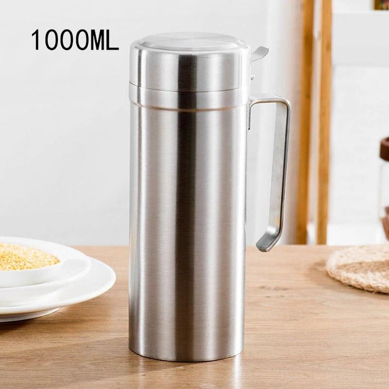 Нержавеющая сталь герметичный масляный фильтр сито горшок для соевого уксуса кухонная бутылка для приправ контейнер масленки для хранения кухонные инструменты