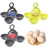 Easy Cooking Egg Boiler Hold 4 Eggs Egg Poacher Cups Eggs Maker Egg Steamer Rack  Home