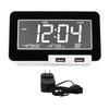 Wireless Bluetooth Speaker Clock LCD Display 2 Timer Stepless Brightness Adjustment Desktop Clock Support Time