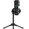 Tripod Microphone ARM RGB Cardioid Microphone for and Podcasting Streaming, Recording,