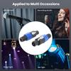 4Pcs 4 Poles 4 Pin NL4FC Connector Speaker Plug Sound Cable Adapter Docking Cable Connector Accessories for Speaker