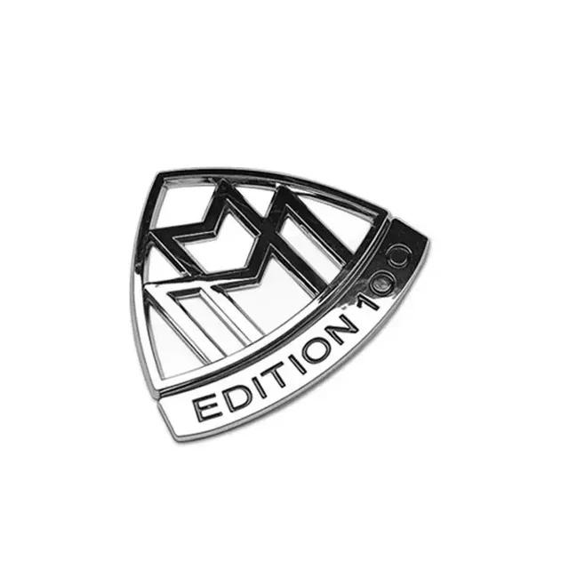 1 шт. 3D ABS Maybach EDITION 100 Боковой значок Автомобиль GLS GLE S500 наклейка Задний бампер задняя дверь багажник наклейка Стайлинг Аксессуары1