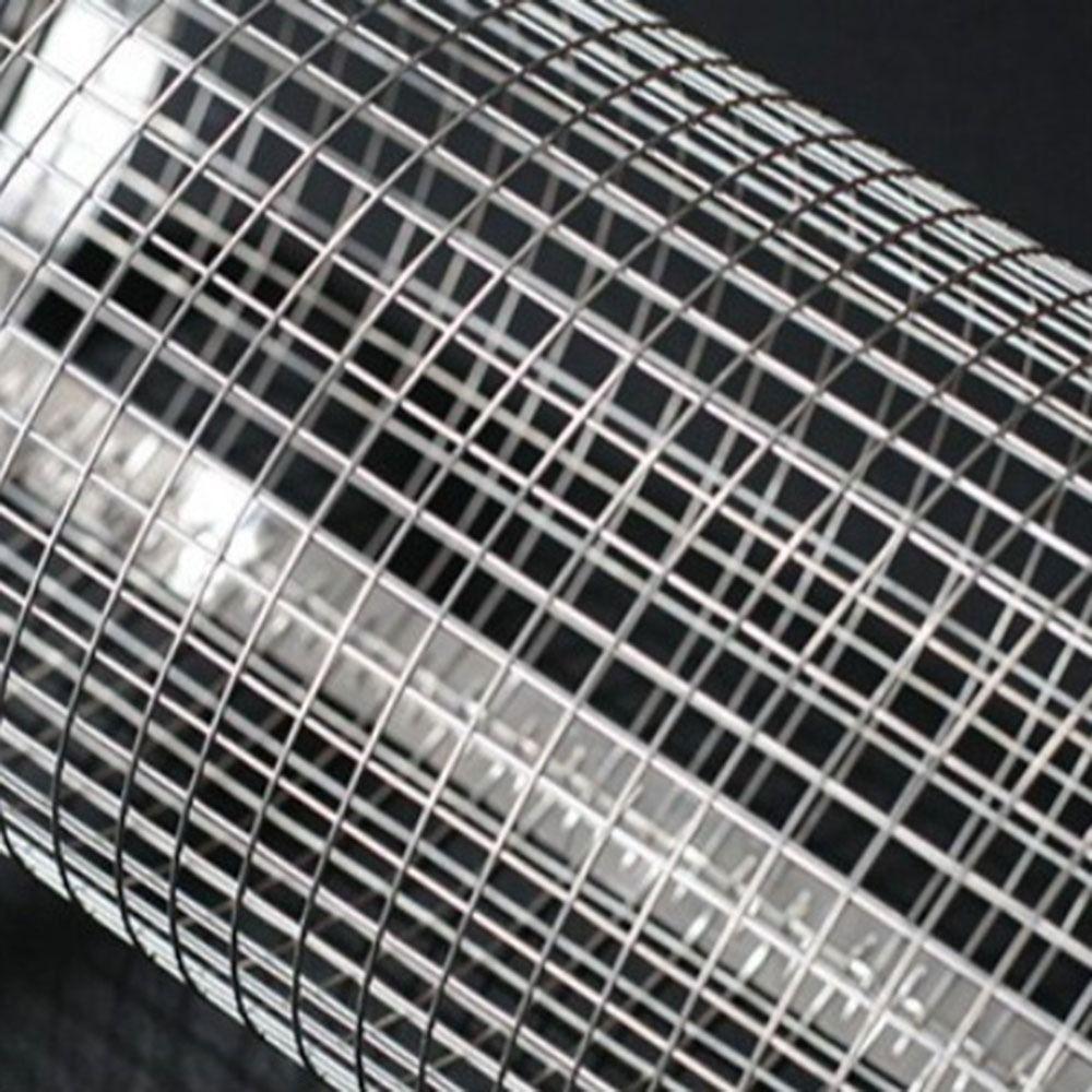 2/3Pcs Set Stainless Steel BBQ Basket Cylinder Barbecue Rack Useful Barbecue Cage for Outdoor