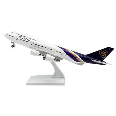 1/400 B747 Thai Airways 30СМ Масштабная Модель Самолета для Модели Самолета 747 Литой Смоляной Самолет Коллекция Дисплей Игрушечный Самолет