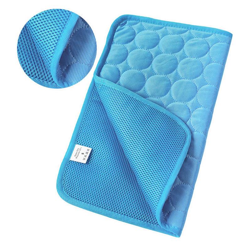 Summer Pets Cooling Mat For Small Medium Large Dogs Breathable Puppy Blanket Bed Cat Sleeping Pad Washable Dogs Car Seat