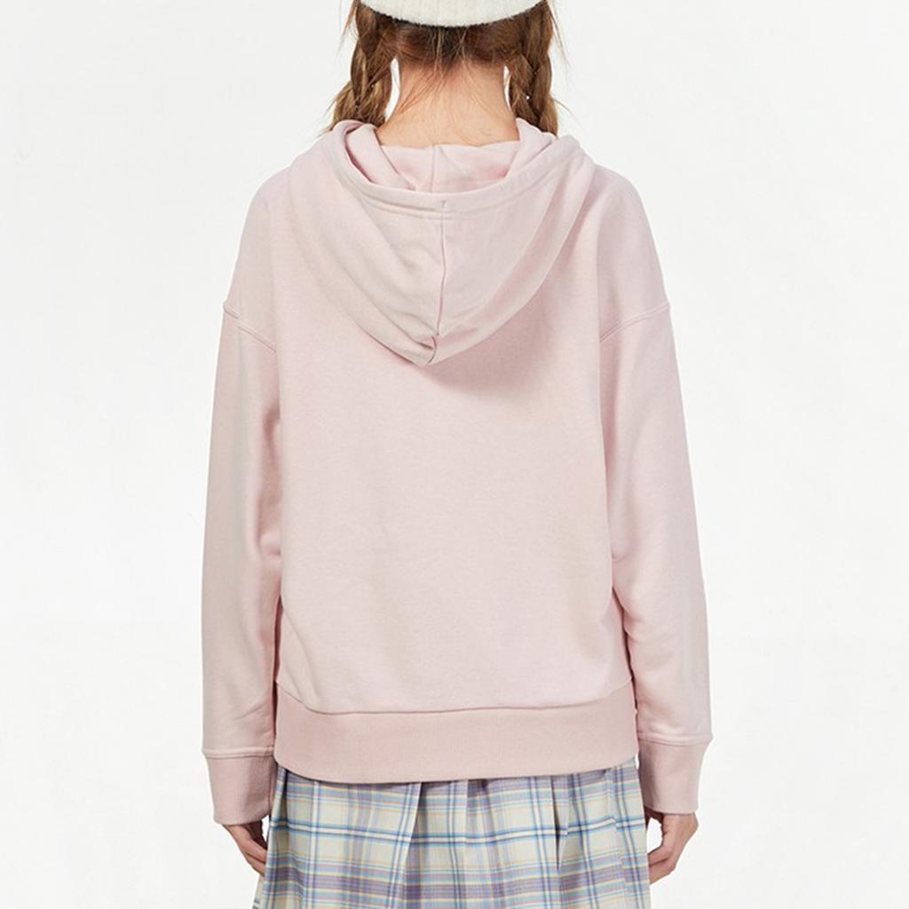 Puma Classics Logo Print Pullover Hoodie Женские толстовки Розовый 531385-36