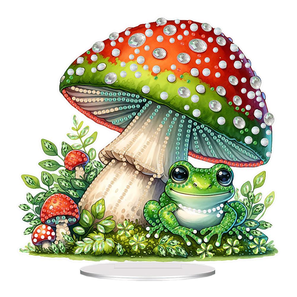 Акриловые мультяшные животные алмазная живопись настольные украшения набор ведьма 5D DIY алмазное искусство настольные украшения для взрослых начинающих