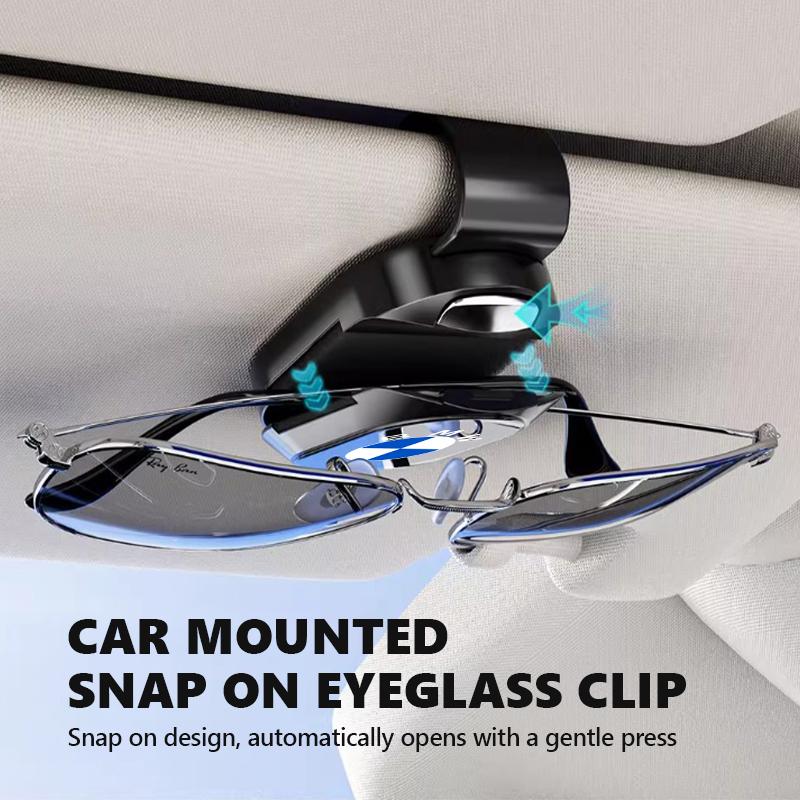 BROB8 Universal Car Sunshade Sunglasses Storage ID Card Glasses Clip For BMW M Performance E36 E46 E60 E90 E91 E92 E93 F30 F20