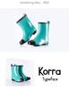 Korean Style Women's Mid-Calf Rubber Rain Boots, Low Heel, Color Block, Fleece Lined, Warm and Waterproof.