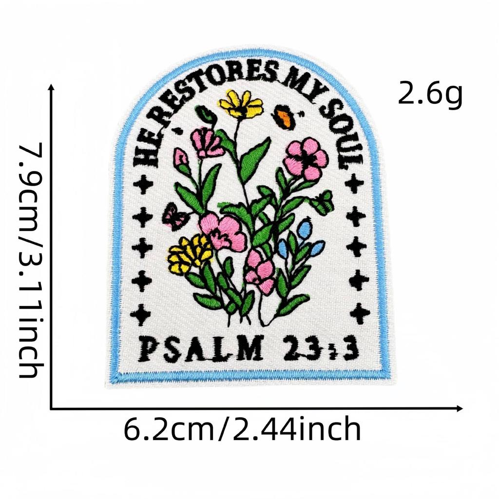 10 шт. Вышитые нашивки с текстом "Вера", приутюживаемые, эмблема "Бог Иисус", аппликации-полоски для одежды DIY, швейные ваппены, оптом, дешево