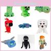 Minecraft Soft Plush Toy Animal Stuffed Pixel Doll Gift For Kids