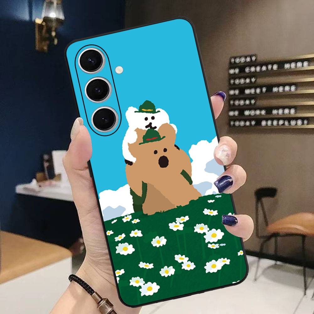 Популярный персонаж Вырезанный D-Dinotaeng Чехол для телефона Для Samsung S 24 Fe 25 Ultra Plus 20 Lite 21 30 22 23 24 22 Ultra 5G Fundas