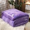 Современное однотонное одеяло, удобное и уютное, легкое, супермягкое одеяло для дома, дивана, кровати, покрывала для путешествий, кемпинга